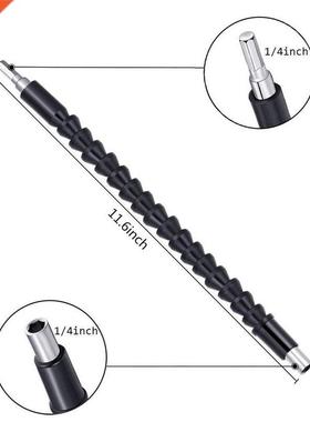 1pc Flexible Extension Screwdriver Bits Holder Magnetic 1/4