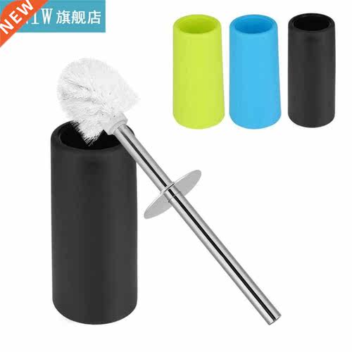 Bathroom Stainless Steel Handle Shank PP Plastic Toilet Brus