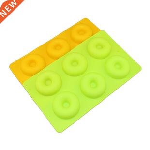 6 Cavity Silicone Donuts Mold Chocolate Biscuit Cake Cupcake