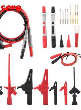 24Pcs P100E Multifunction Replaceable Multimeter Probe Test
