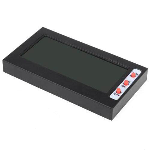 LCD Screen Thermometer C / F hygrometer Max Min Memory tempe