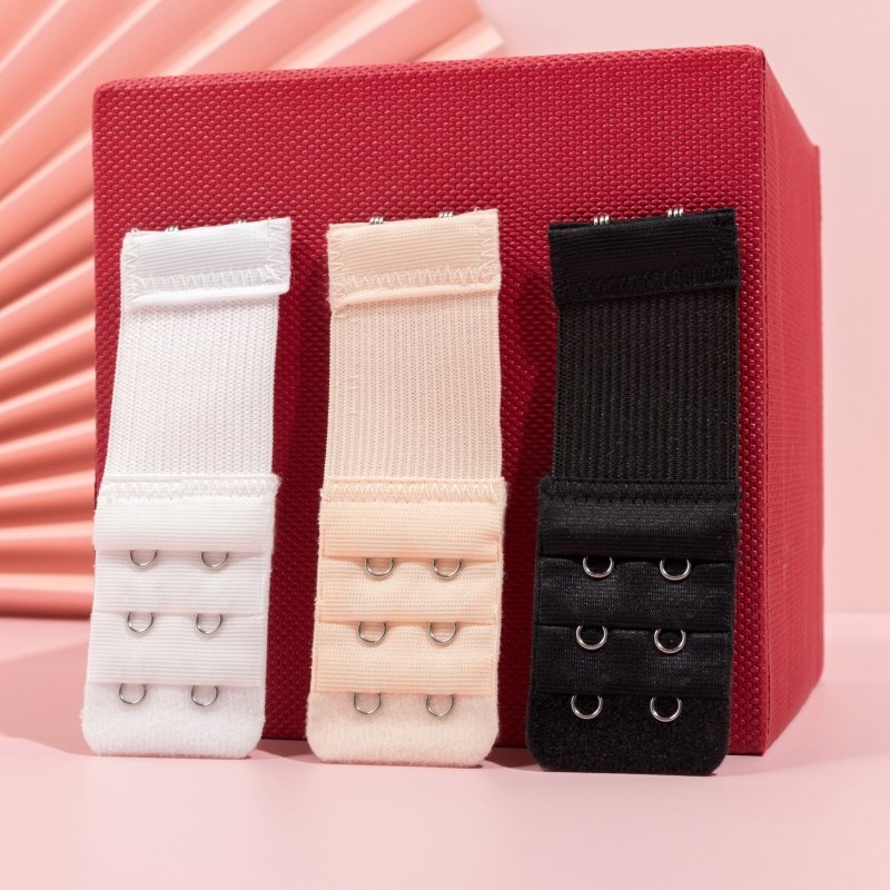 2 Hook Bra Extender For Women's Elastic Bra Extension Strap