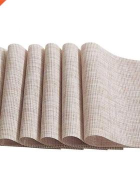 Placemats Beige Place Mats Placemats Wipeable Easy to Clean