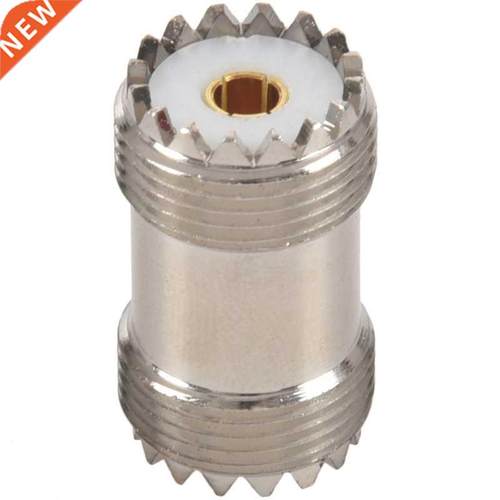 2-Pack PL-259 UHF Female to UHF Female Coax Cable Adapter S0