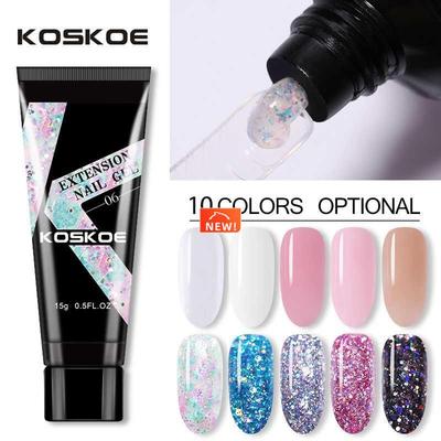 15ml Quick Builder UV Gel Polish Nails Permanent Liquid Slip