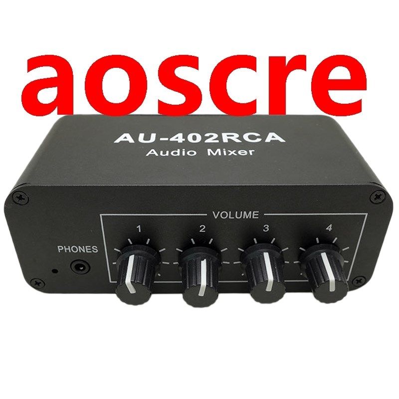 Multi-Source RCA Mixer Stereo o Reverberator o Switch Switch