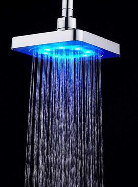 NEW 6 Inch LED Rainfall Shower Head Square Shower Head Tempe