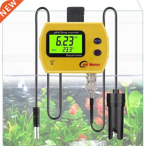 Online PH Monitor LCD Digital ph TEMP Electrode Analyzer A