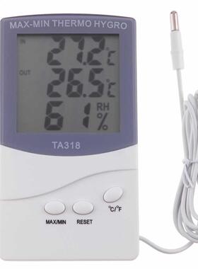 LCD Humidity Meter Weather Station Thermometer