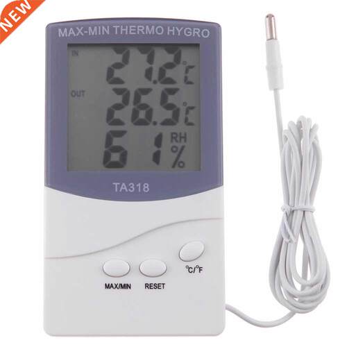 LCD Humidity Meter Weather Station Thermometer