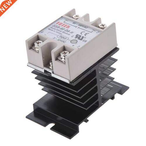 DC to AC SSR-60DA-H AC 90--480V 60A Phase Solid State Relay