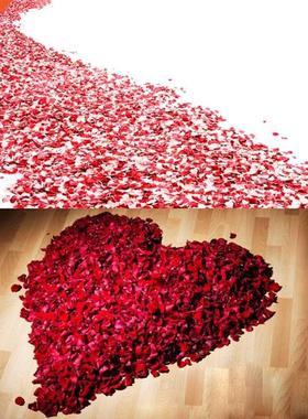 2000 Pcs Colorful tificial Rose Petals Wedding Petalas Col
