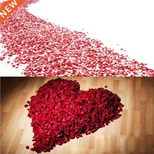 2000 Pcs Colorful tificial Rose Petals Wedding Petalas Col