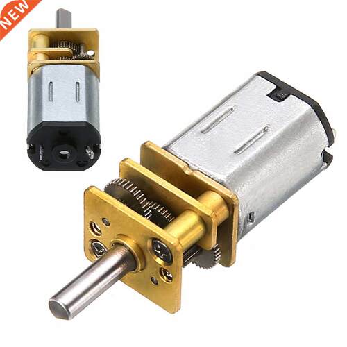 1pc 60 RPM DC 6V 0.3A DC Geared Motor Box Powerful High Tor
