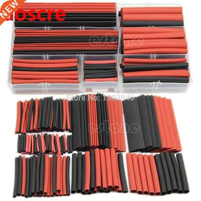 New 150pcs 2:1 Polyolefin Heat Shrink Tubing Tube Sleeving W