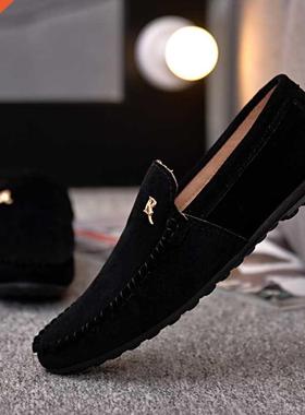 2021 Spring Summer NEW Men's Loafers Comfortable Flat Ca