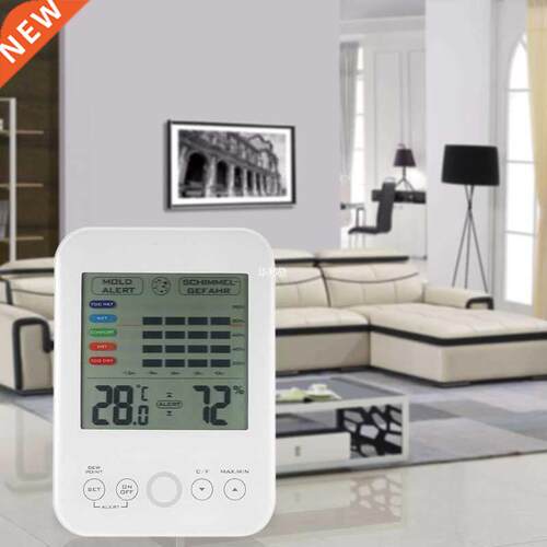 Digital Hygrometer Thermometer Weather Station with Mold ala