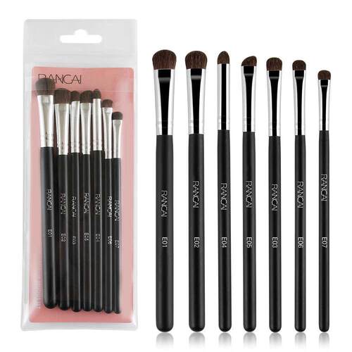 /7Pcs Horse Hair Eyeshadow Makeup Brushes Set Professional