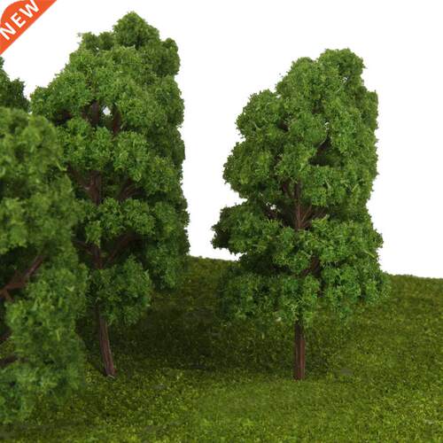 10 Green Model rees 1:75 HO Scale Tran Ralway War Game ama
