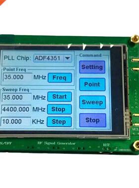35-4400M ADF4351 RF Signal Source Signal Generator Wave / Po