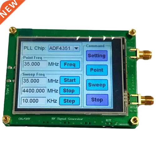 35-4400M ADF4351 RF Signal Source Signal Generator Wave / Po