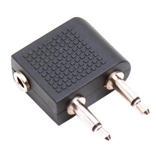 Airplane to 3.5mm Jack Adapters black