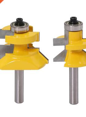 Durable 12mm 1/2 Shank Router Bit 120° Frame Groove Teno