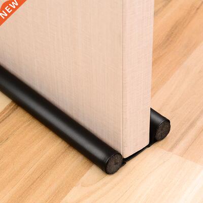Foldable Under Door Draft Stopper Washable Leather Door Seal