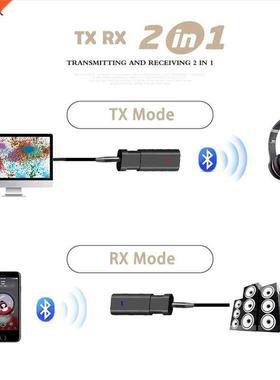 Bluetooth Trnsmitter 3.5mm USB Jck udio dpter Wireless