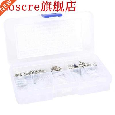 120PCS Cold-Pressed Terminal 2.8/4.8/6.mm Spade Connector