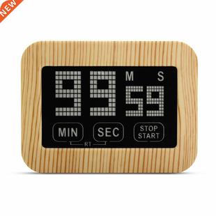 Countdown Clock Touchscreen Kitchen Timer Count Digital
