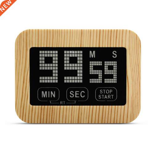 Kitchen Digital Timer Countdown Clock Touchscreen Count Up D