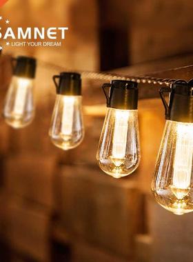 LED Solar String Lights Christmas Decoration Light Bulb IP65