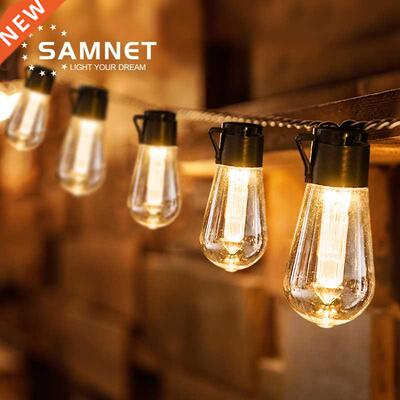LED Solar String Lights Christmas Decoration Light Bulb IP65