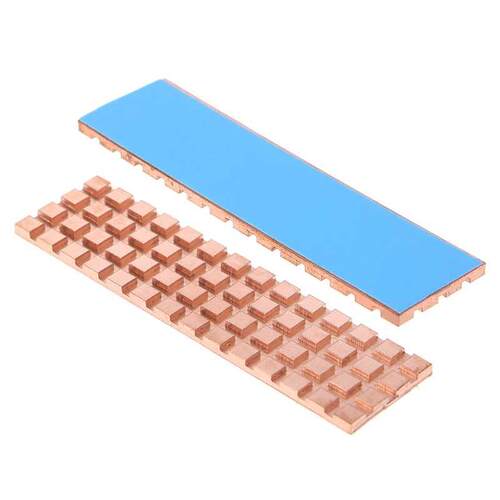 Copper Heatsink Thermal Conductive Adhesive For M.2 NGFF 228
