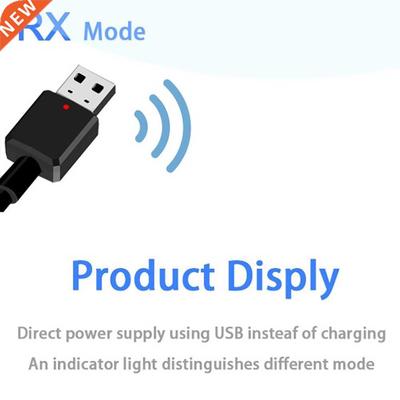 2 In 1 Bluetooth 5.0 Dongle apter Cable Wireless Music Aud