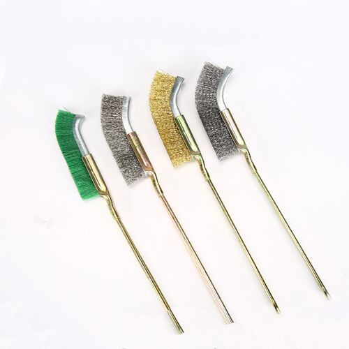Mini elbow head  Wire Brass Nylon Copper Brush Cup Wheel Dre