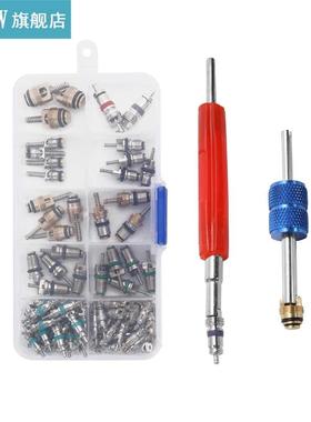 Car Auto Air Conditioner Valves Repairing Removal Tool Kit F