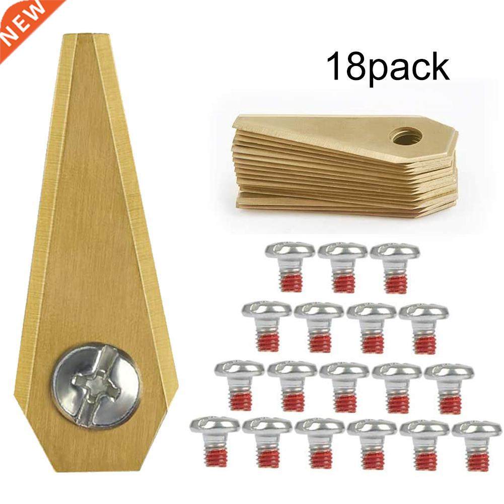 18PCS 49*19*1MM Robot Mower Replacement Blade Anti-rust Dura