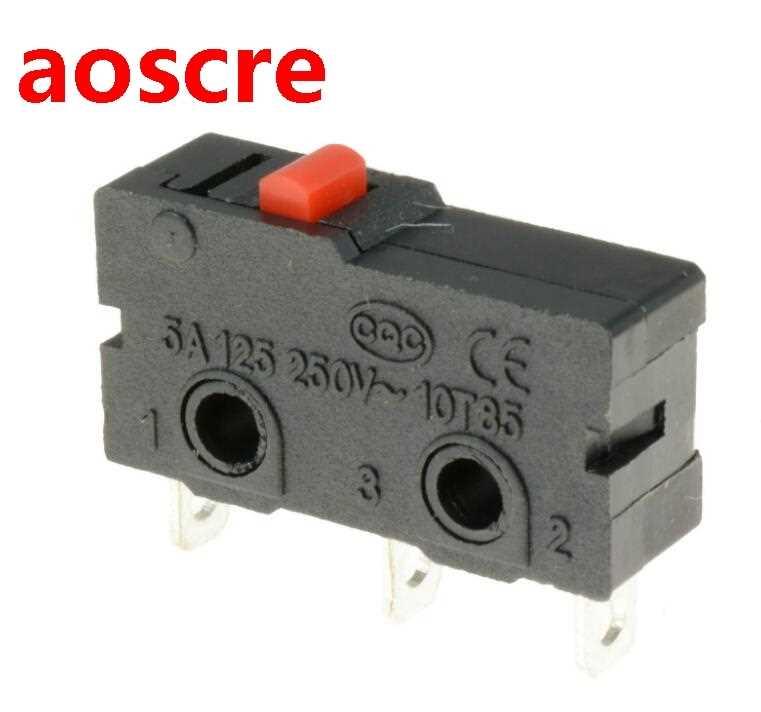 Push Button Microswitch SPDT 5A Micro Switch 畜牧/养殖物资 养殖标记笔 原图主图