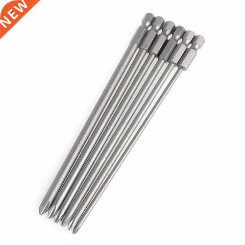 6Pcs/Set 1/4'' Shank 150mm Long S2 Steel Magnetic He