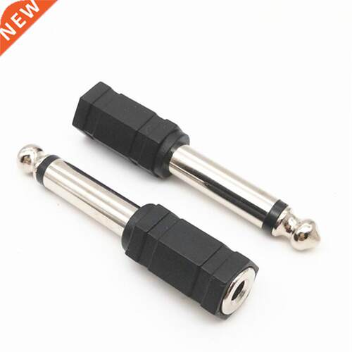 6.5 Single Sound To 3.5 Female Earphone Adapter 6.35mm To 3.