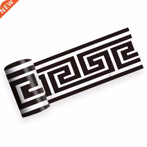 10*200cm Geometric Pattern Waist Lines Self -Adhesive Waterp