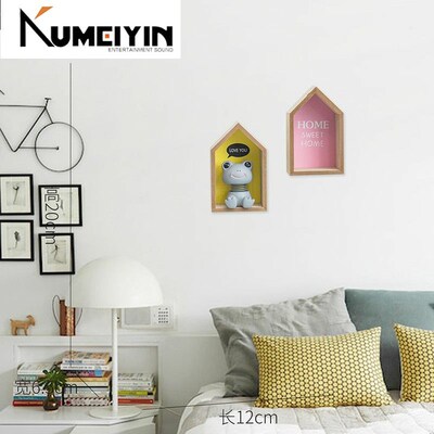 House sHape rack Wall decoration Home living room Wall decor