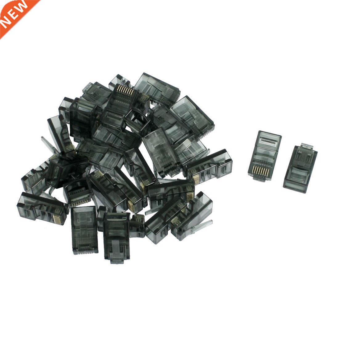 0 Pcs Housing 8P8C Cat5 CatE Modular Cable Plug RJ45 Connec