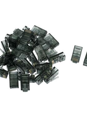 0 Pcs Housing 8P8C Cat5 CatE Modular Cable Plug RJ45 Connec