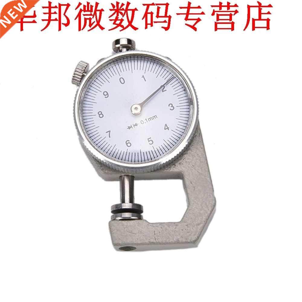 0-10mm dial diktemeter lederen papier dikte meter tester led