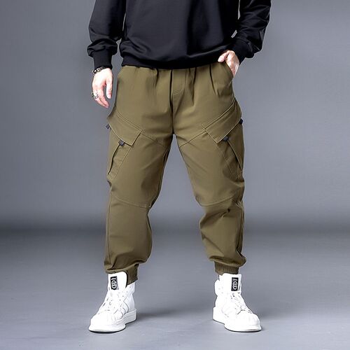 Plus 7XL 6XL XXXXXL Men Hip Hop Black Cargo Pants joggers Sw