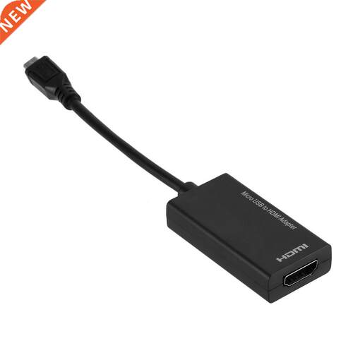 External Video Card Multi Monitor Adapter Micro USB 2.0 to