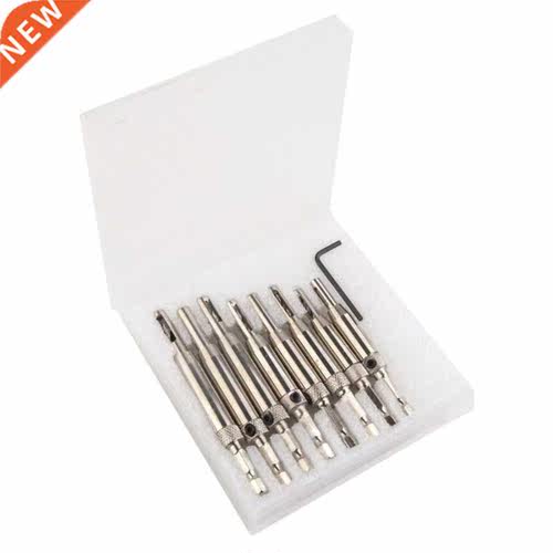 9 Pcs Door Window Hinge Positioning Punching Drill Bit Set H